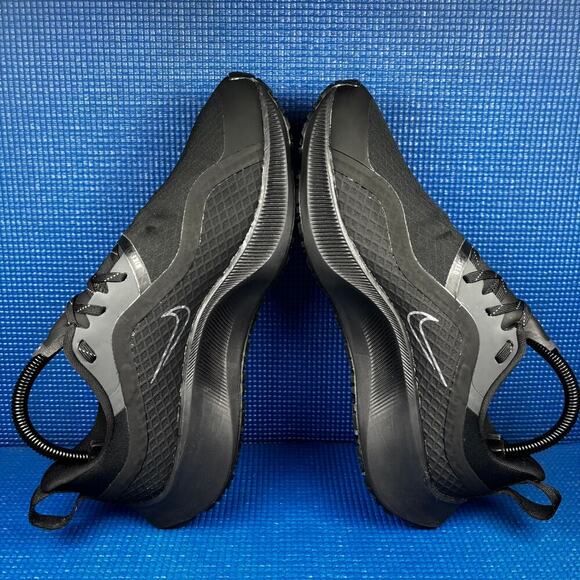 🔴 Nike Air Pegasus 37 Shield Women`s Size 8.5 Black Athletic Shoes CQ8639-001 - Picture 5 of 8